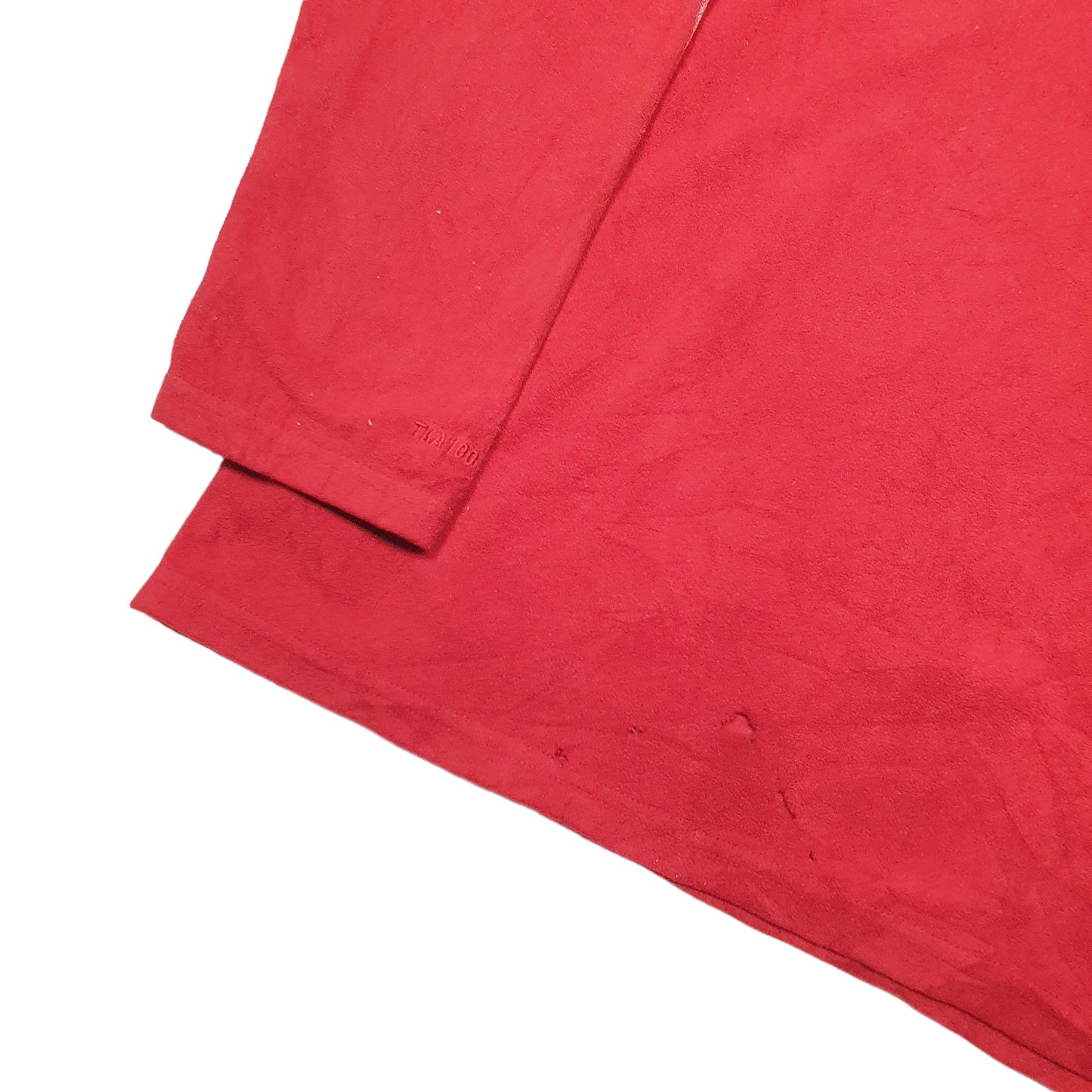 Mens Red The North Face  Quarter Zip Jumper