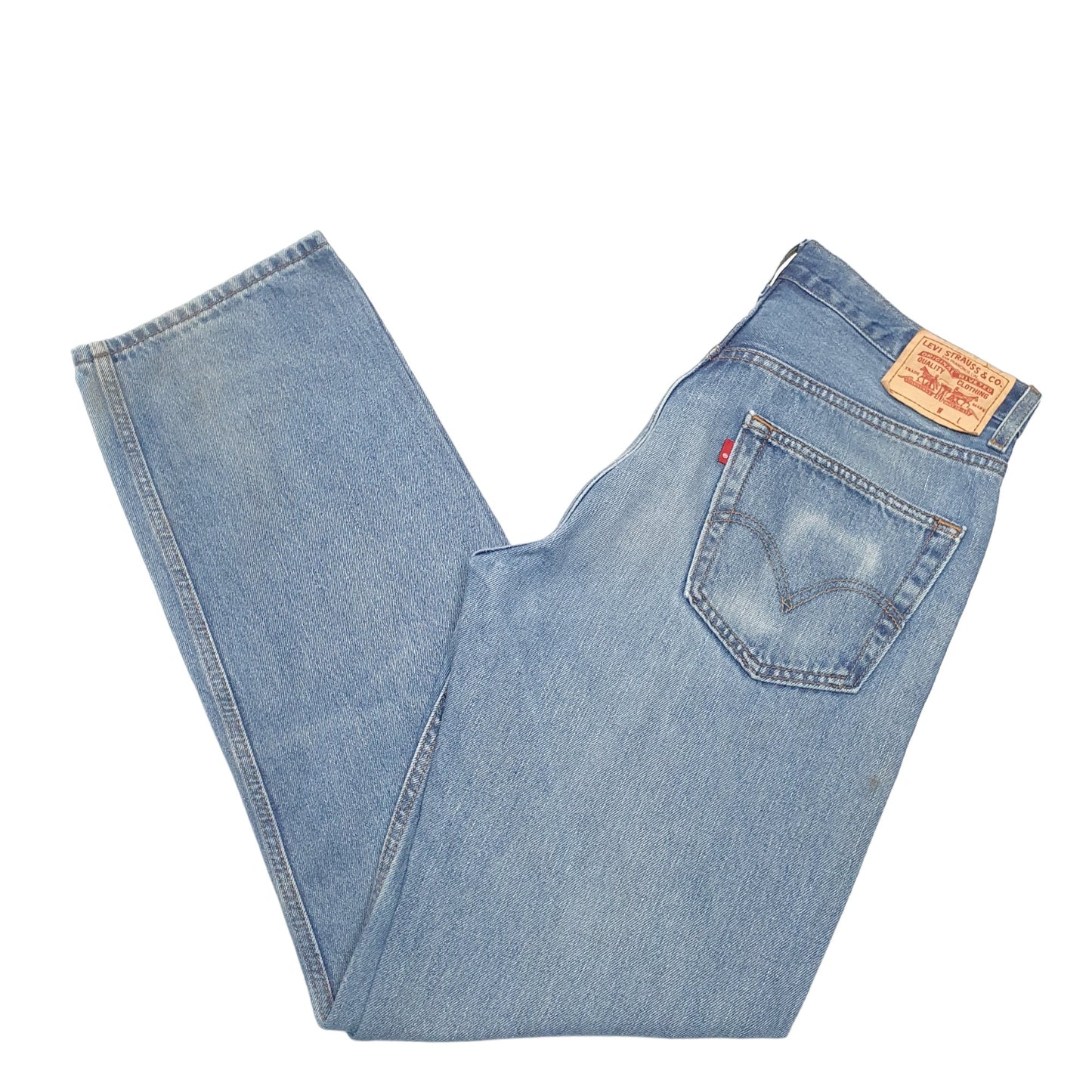 Mens Blue Levis  505 JeansW34 L34