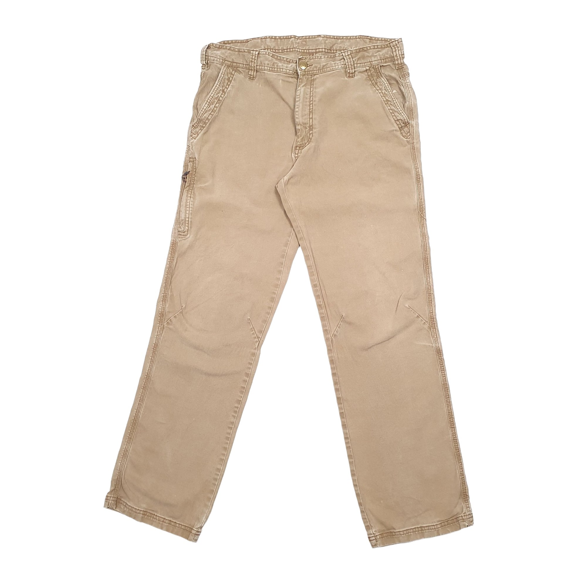 Mens Beige The American Outdoorsman  Carpenter Trousers