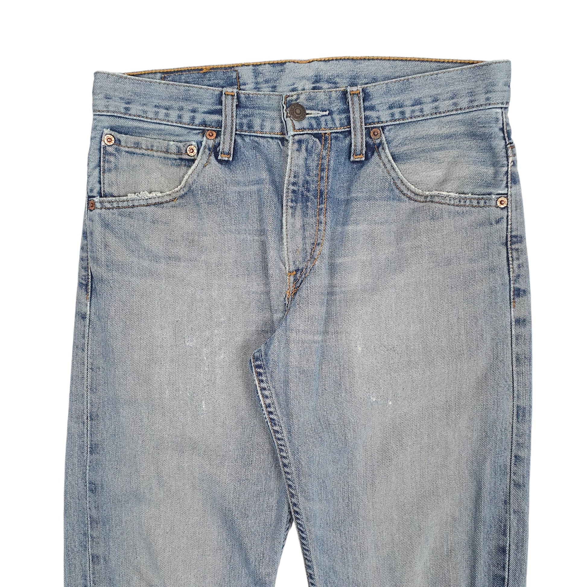 Mens Blue Levis Vintage 2000s Y2K Casual JeansW28 L28