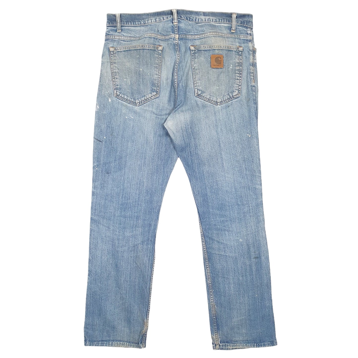 Mens Blue Carhartt Stretch Casual JeansW38 L30