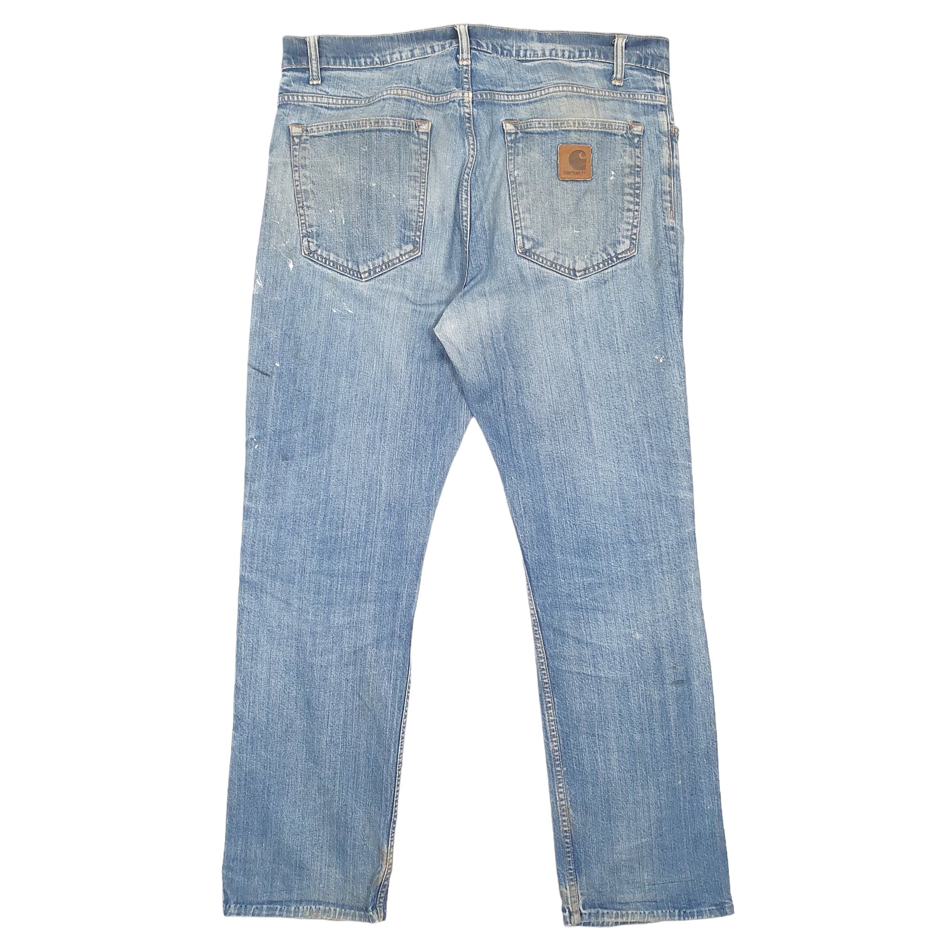 Mens Blue Carhartt Stretch Casual JeansW38 L30