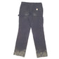Womens Black Carhartt Carpenter Double Knee Carpenter Trousers