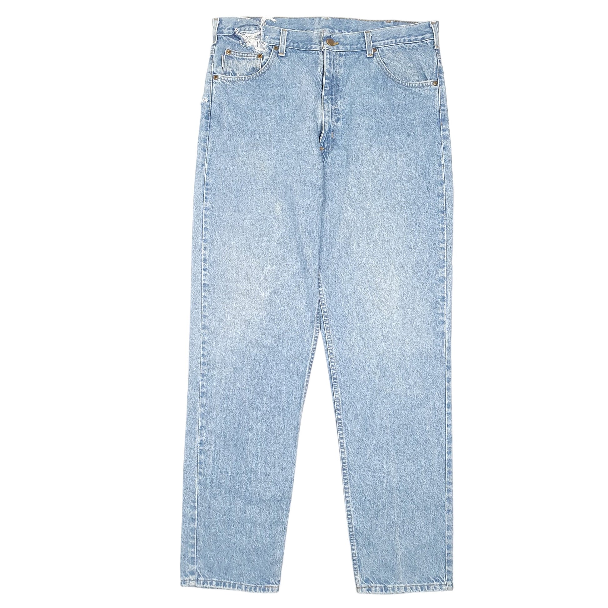 Mens Blue Carhartt Carpenter B17 JeansW38 L34