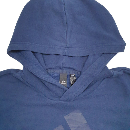 Mens Navy Adidas  Hoodie Jumper