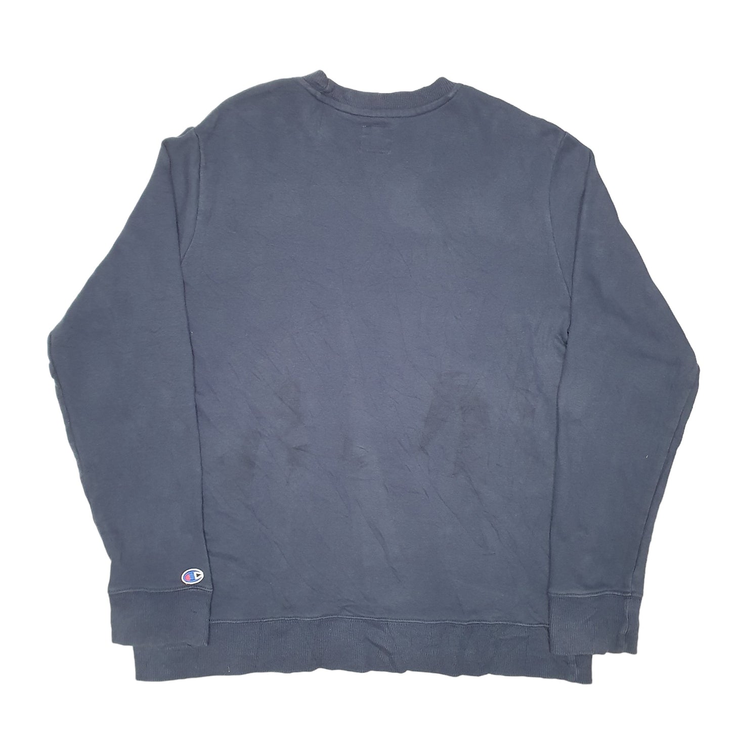 Mens Navy Champion  Crewneck Jumper