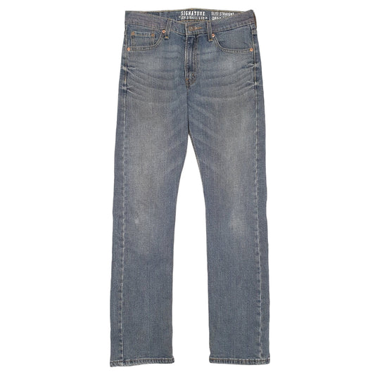 Mens Blue Levis Straight Signature JeansW30 L32