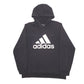 Mens Black Adidas  Hoodie Jumper
