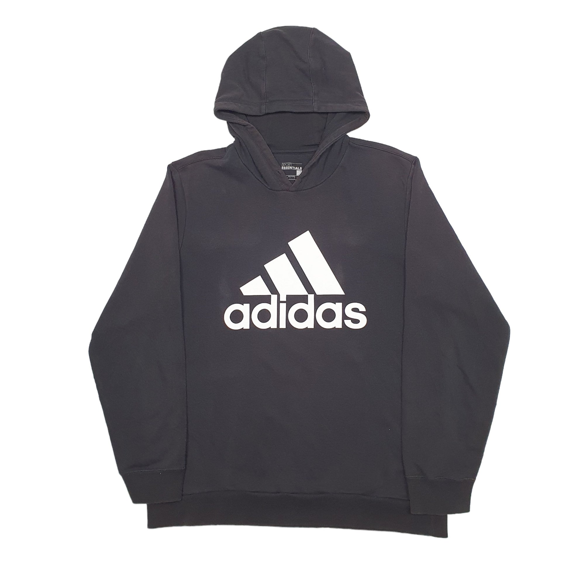 Mens Black Adidas  Hoodie Jumper