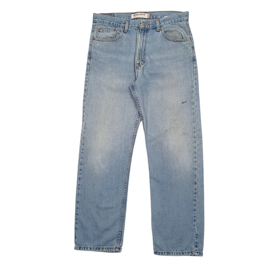Mens Blue Levis  505 JeansW34 L30