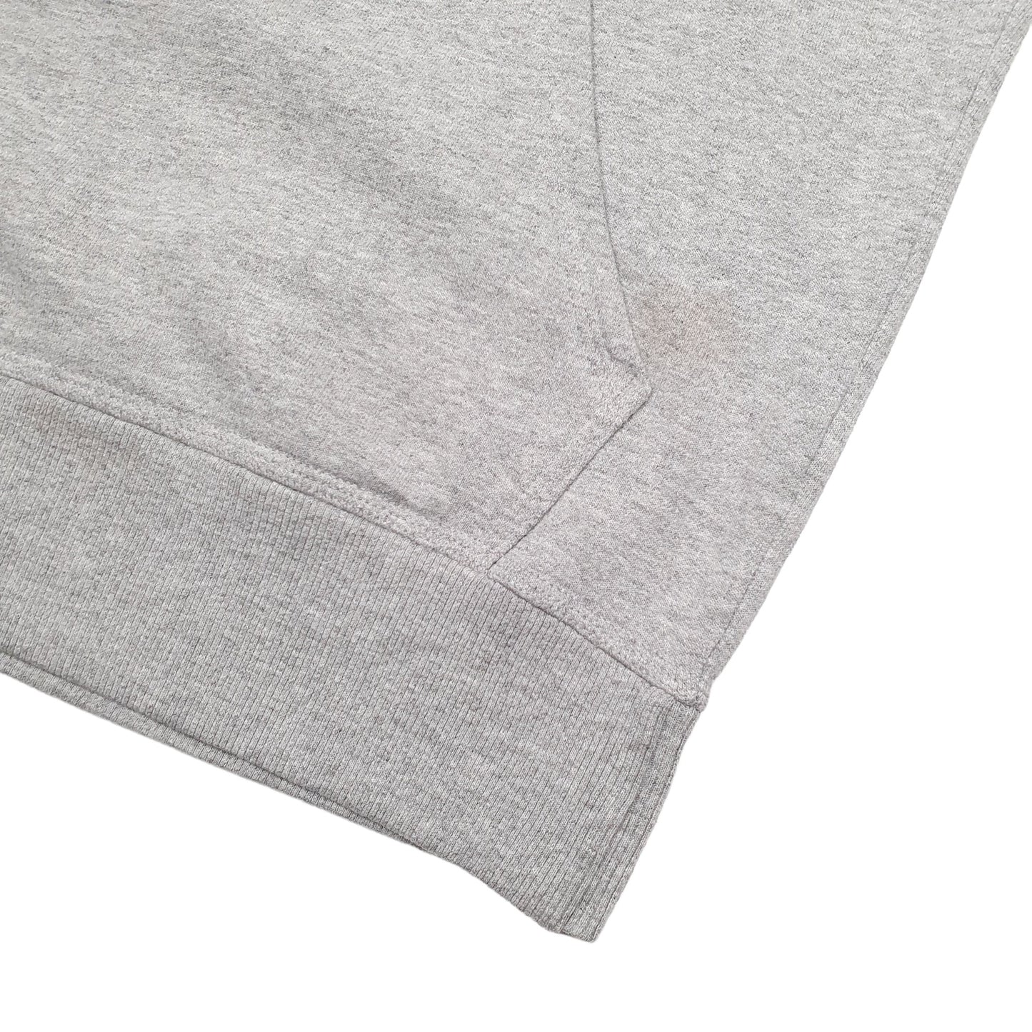 Mens Grey Champion Spellout Hoodie Jumper