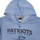 Mens Blue Nike USA College Patriots Swim and Dive Hoodie Jumper