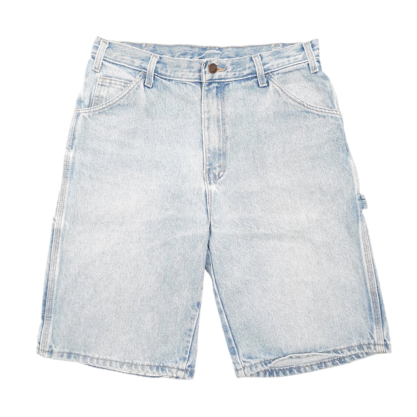 Mens Blue Dickies Carpenter Denim Shorts