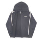 Mens Black Adidas Hoodie Full Zip Jumper