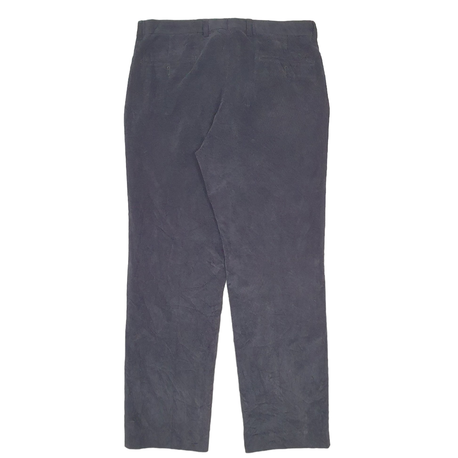 Mens Navy Izod  Corduroy Trousers