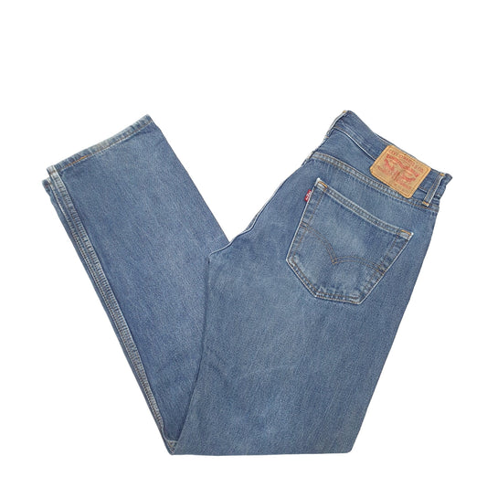 Mens Blue Levis 505 JeansW33 L34