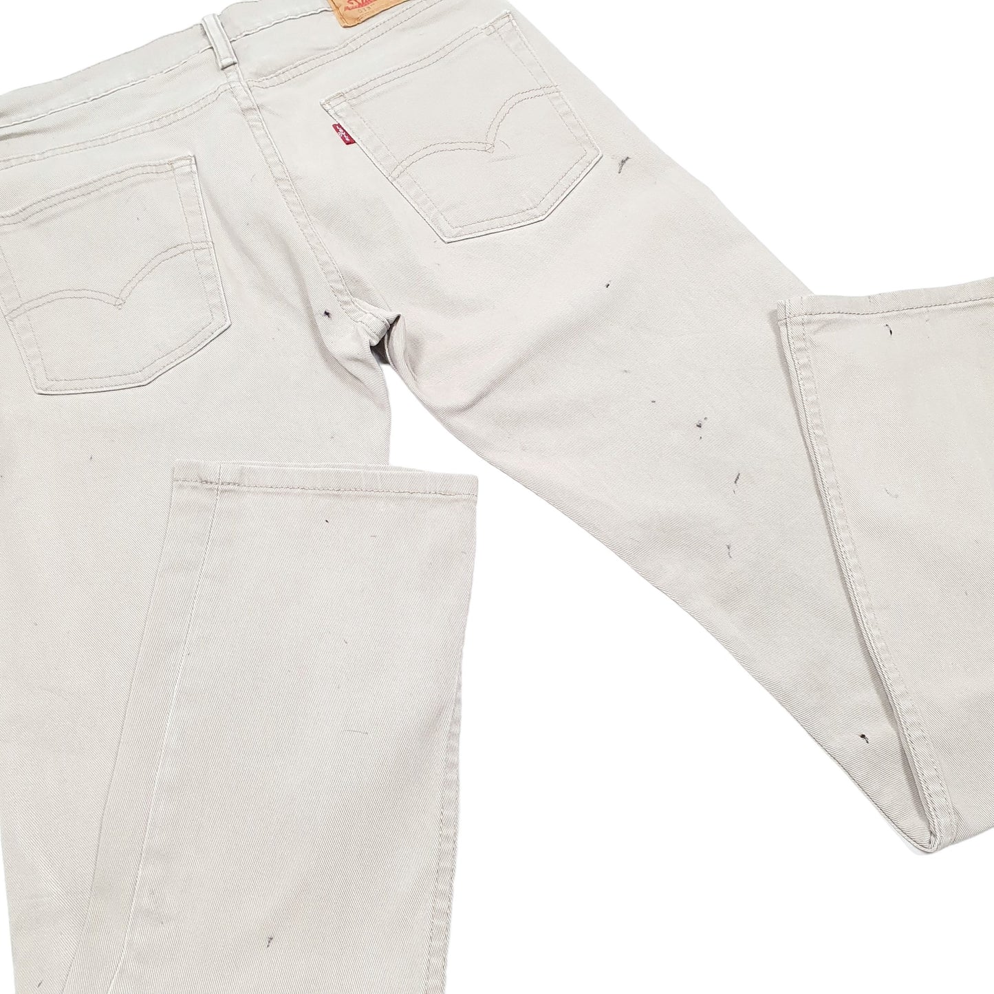 Mens Beige Levis  513 JeansW32 L32