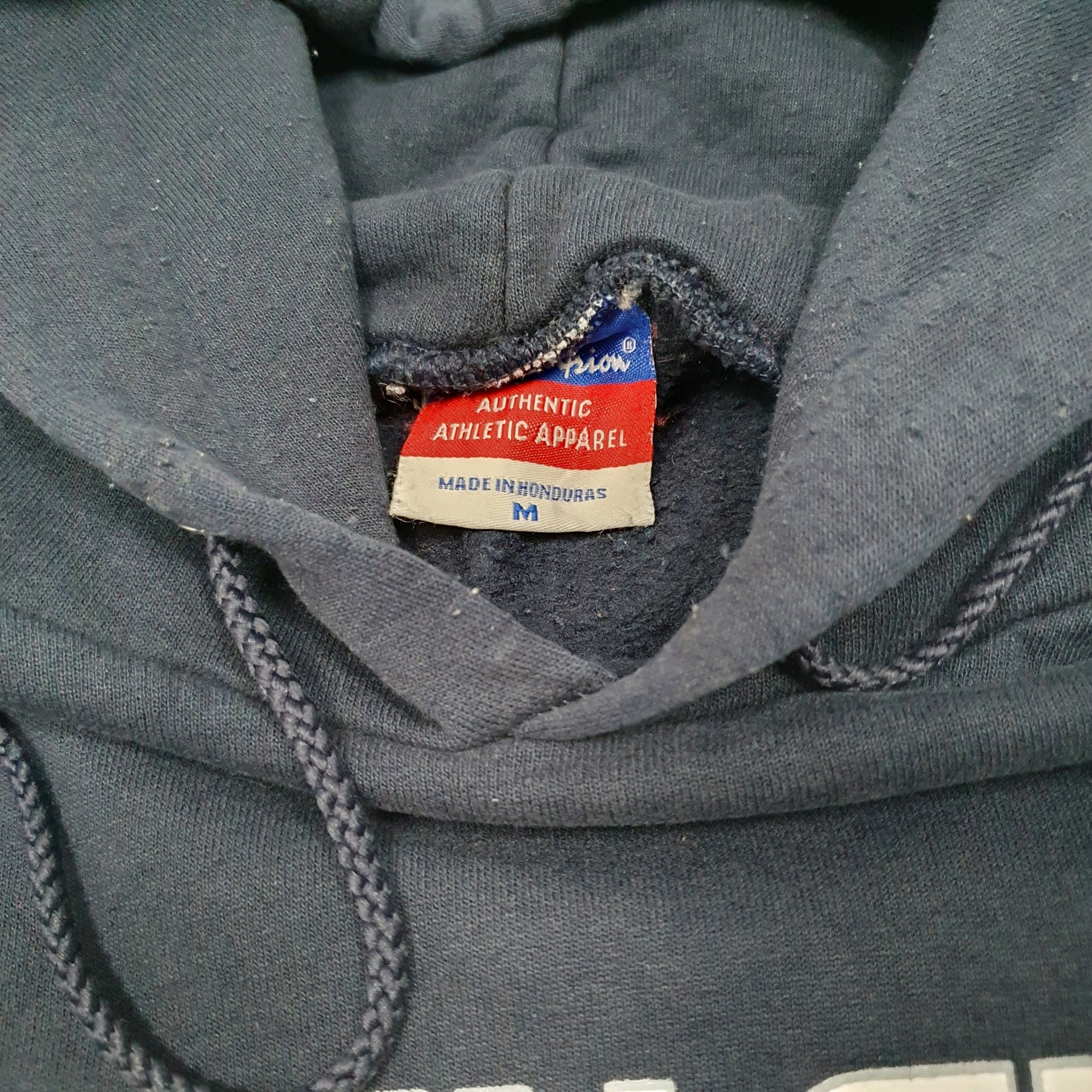 Mens Navy Champion Penn State Nittany Lions University Football Hoodie Jumper