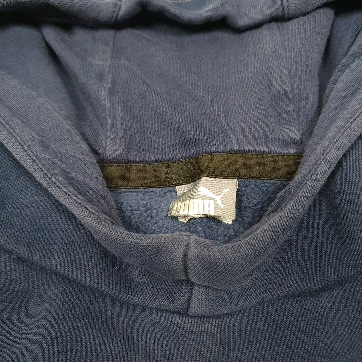 Mens Navy Puma  Hoodie Jumper