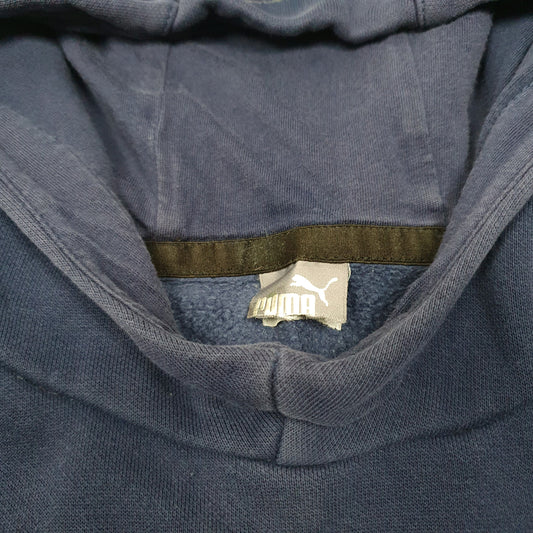 Mens Navy Puma  Hoodie Jumper