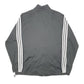 Womens Black Adidas Clima Cool Active Gym Workout Full Zip Jumper