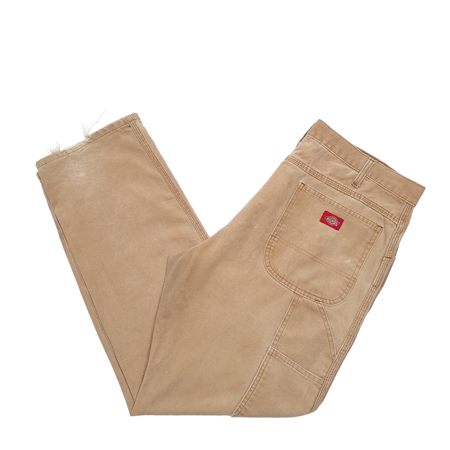 Mens Tan Dickies  Carpenter Trousers