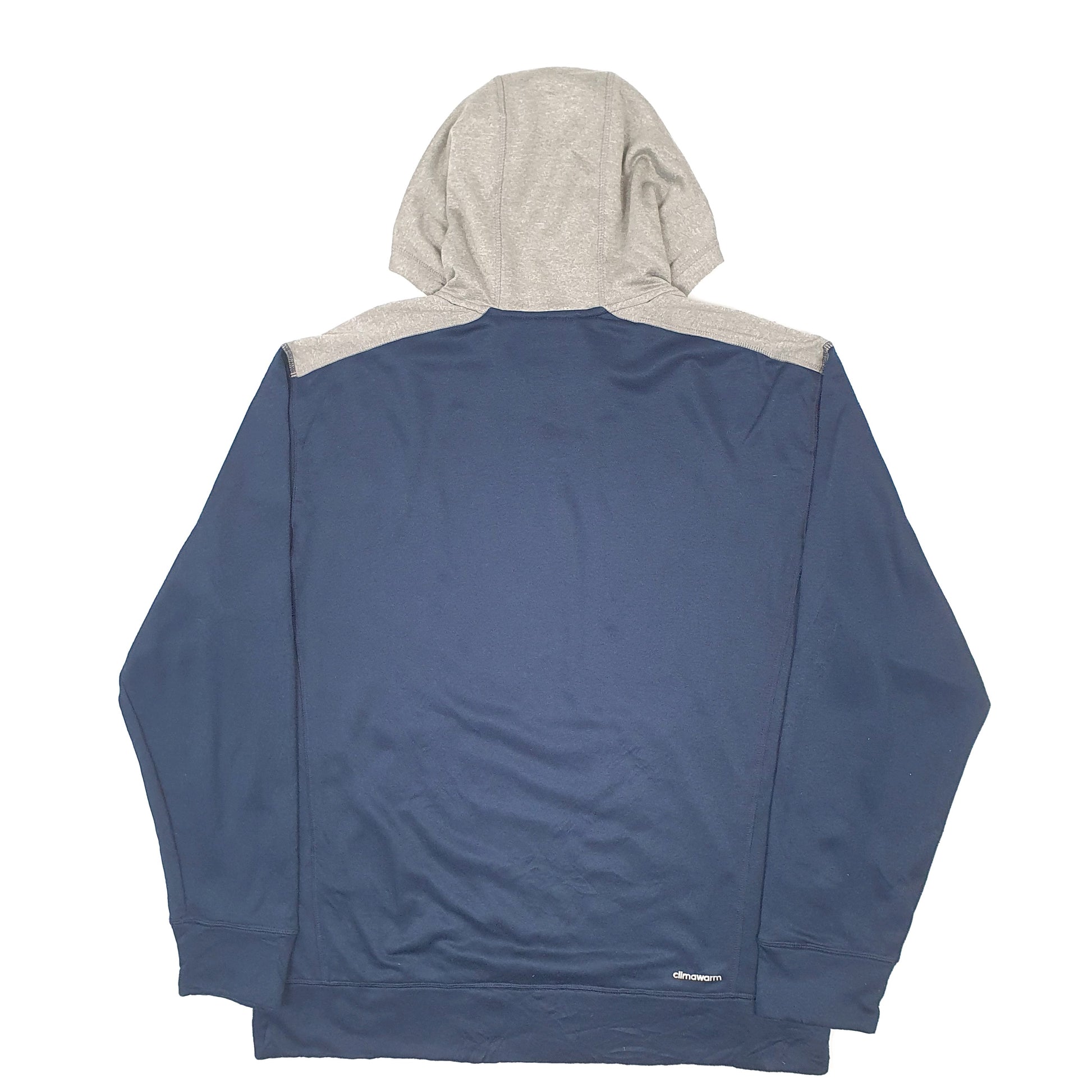 Mens Navy Adidas Climawarm Lightweight Hoodie Jumper