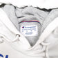 Mens White Champion  Hoodie Jumper