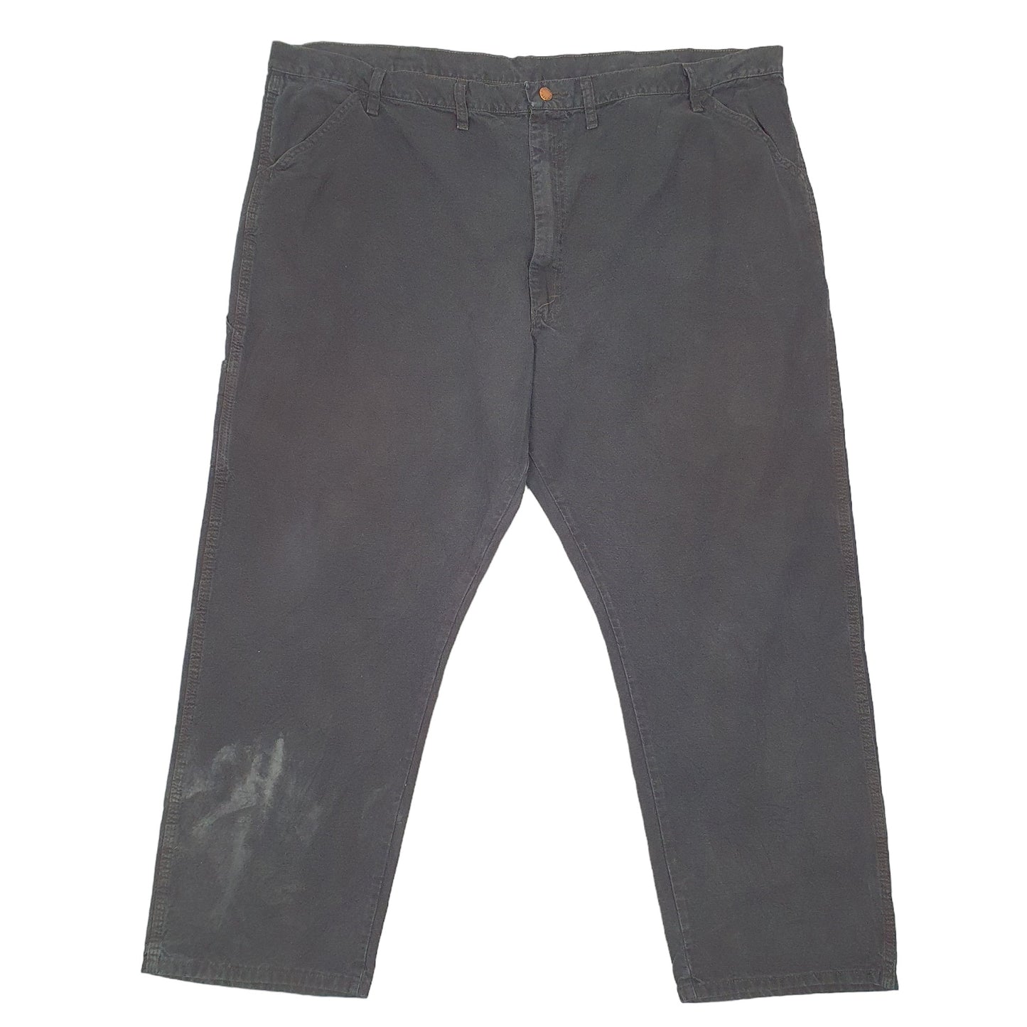 Mens Black Rustler  Carpenter Trousers