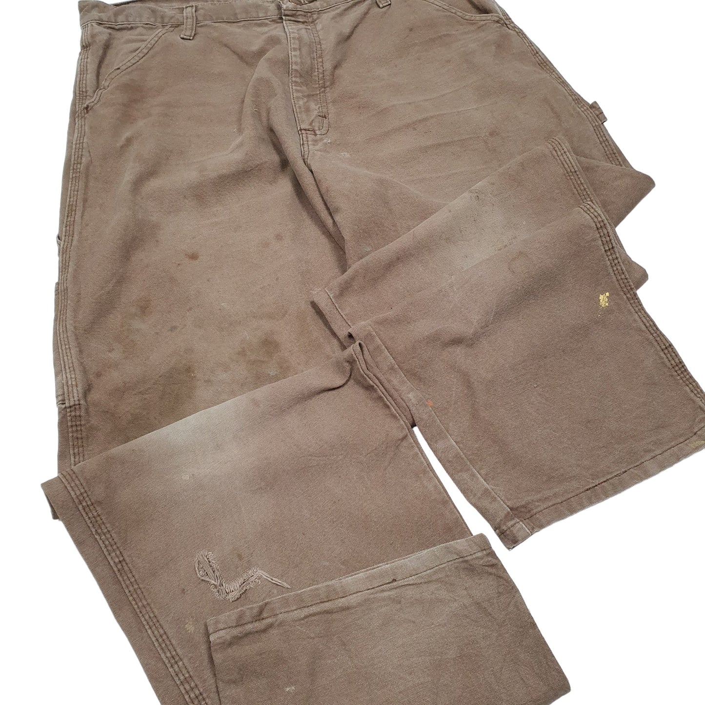 Mens Brown Rustlers  Carpenter Trousers