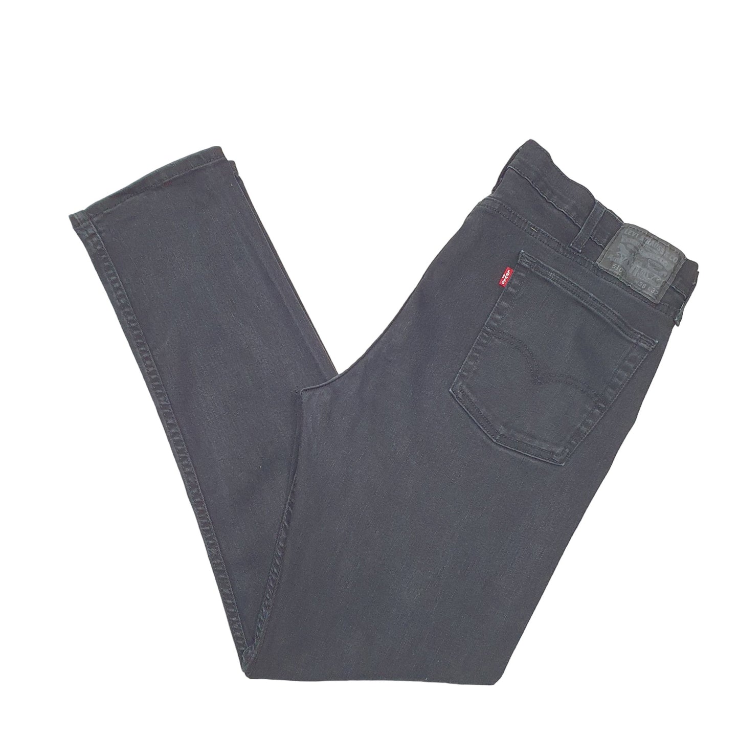 Mens Black Levis Stretch 510 JeansW38 L32