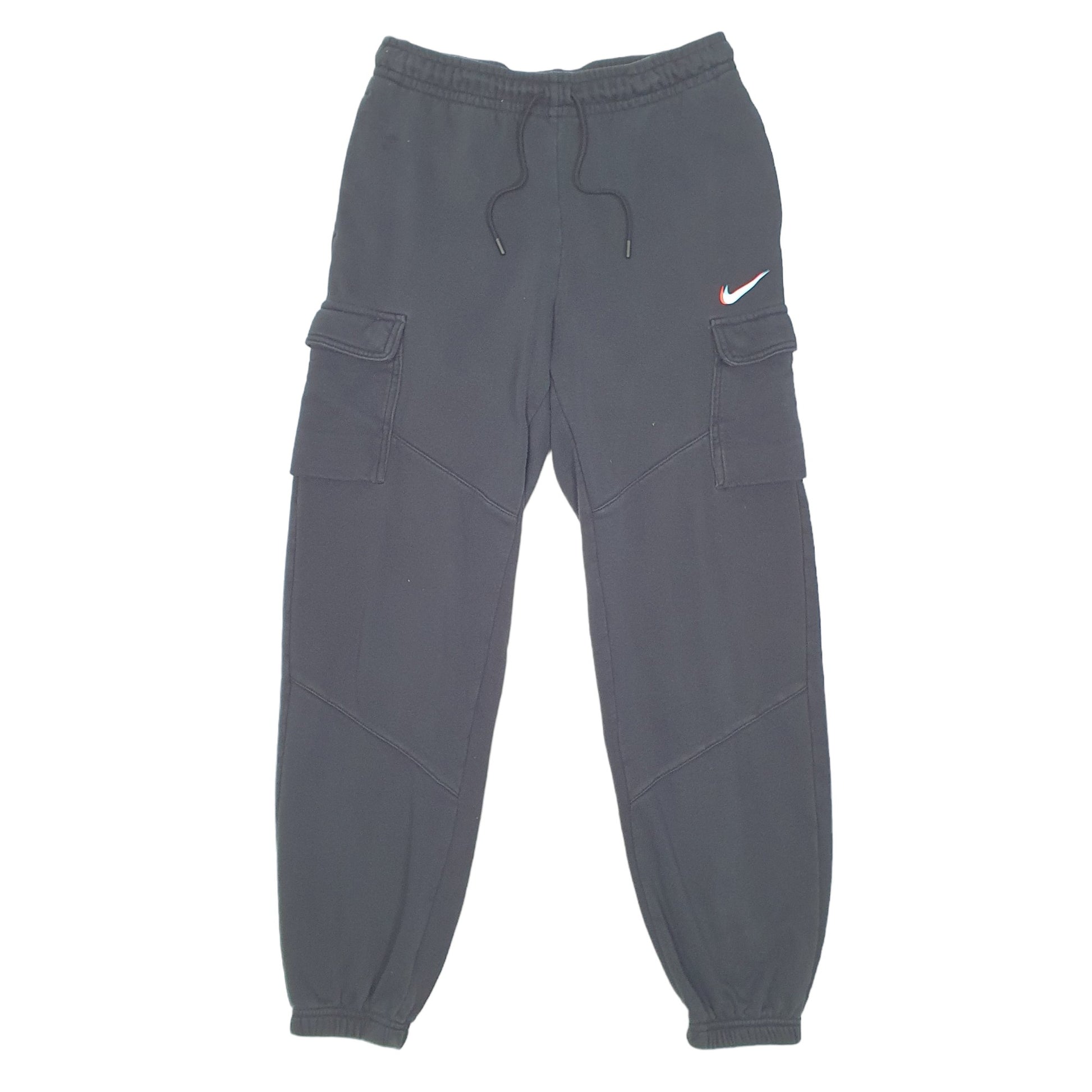Mens Black Nike Cargo Jogger Trousers