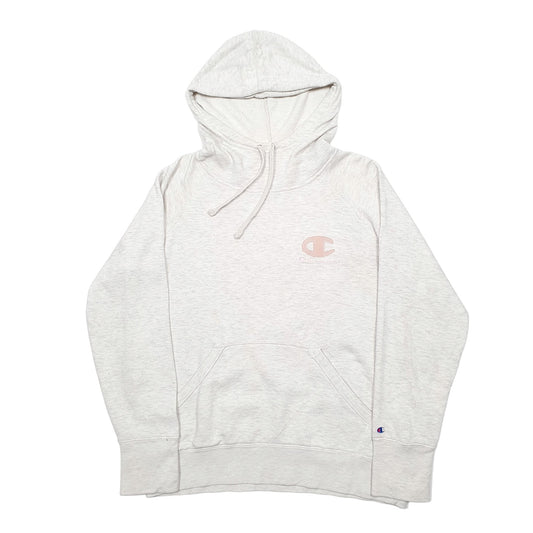 Womens Grey Champion  Hoodie Jumper