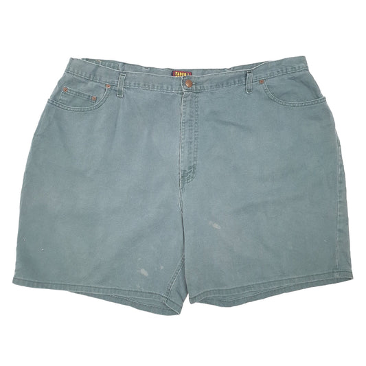 Mens Green Faded Glory  Denim Shorts