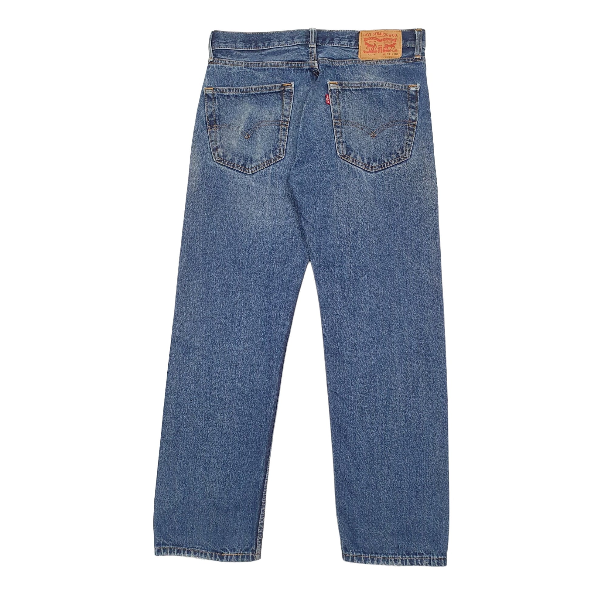 Mens Blue Levis  505 JeansW32 L30