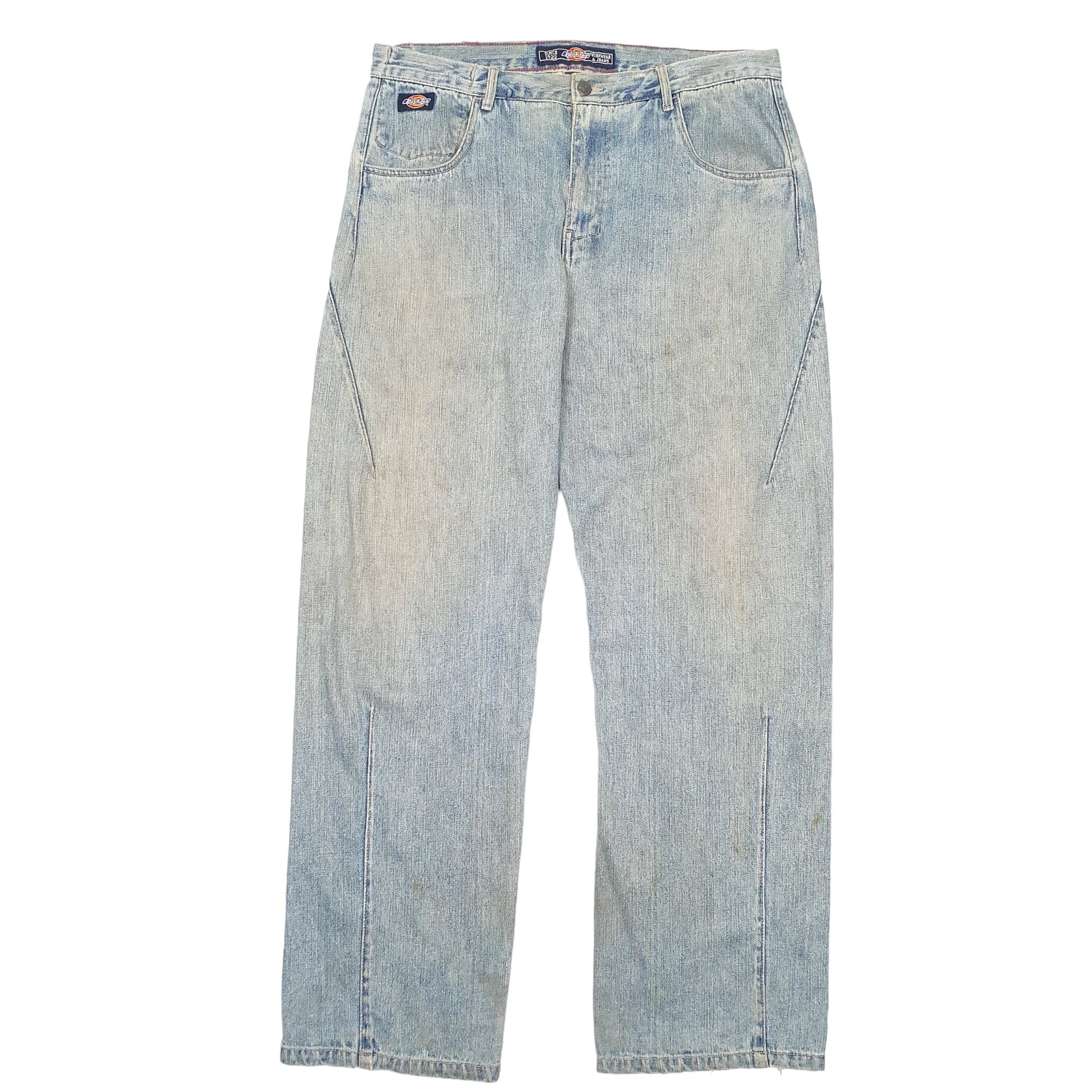 Mens Blue Dickies Straight Casual JeansW36 L34