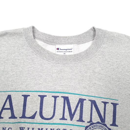 Mens Grey Champion University Of North Carolina Wilmington Alumni UNC Crewneck Jumper