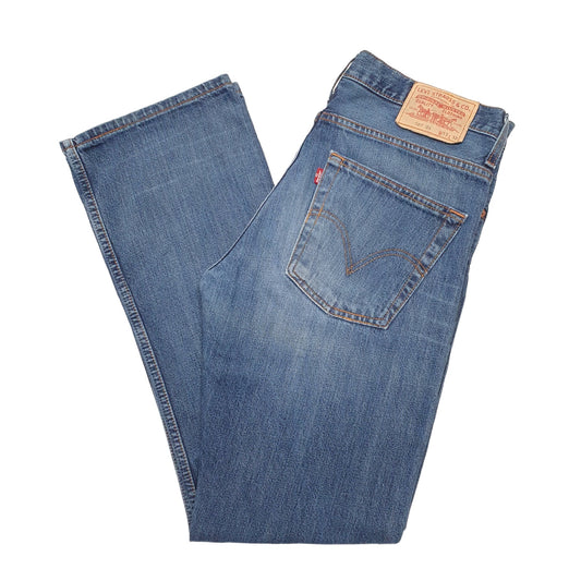 Mens Blue Levis 517 JeansW33 L32