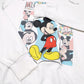 Womens White Disney Mickey Mouse Full Zip Jumper