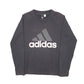 Mens Black Adidas  Crewneck Jumper