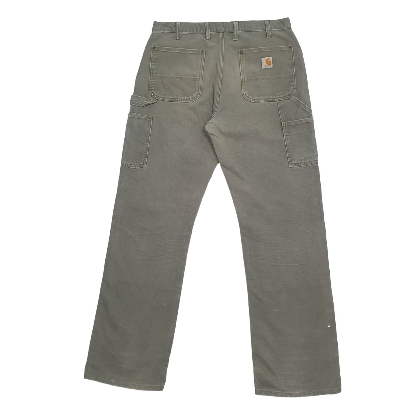 Mens Khaki Carhartt  Carpenter Trousers