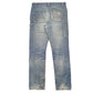 Mens Blue Carhartt Carpenter WIP Single Knee Pant Casual JeansW34 L34