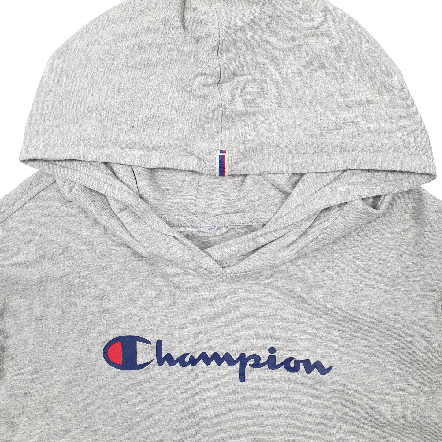 Womens Grey Champion  Hoodie Jumper