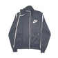 Mens Black Nike  Full Zip Jumper