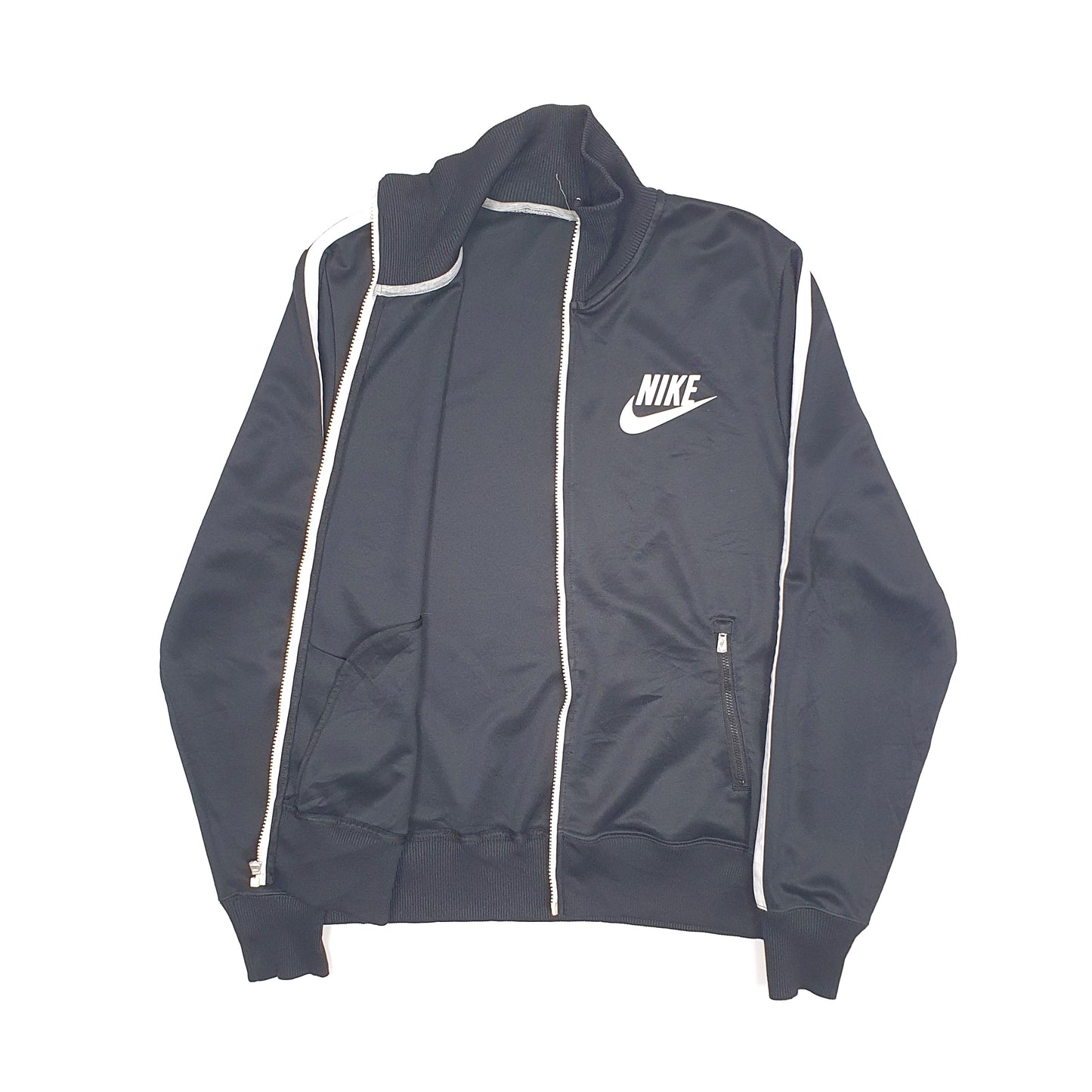 Mens Black Nike  Full Zip Jumper