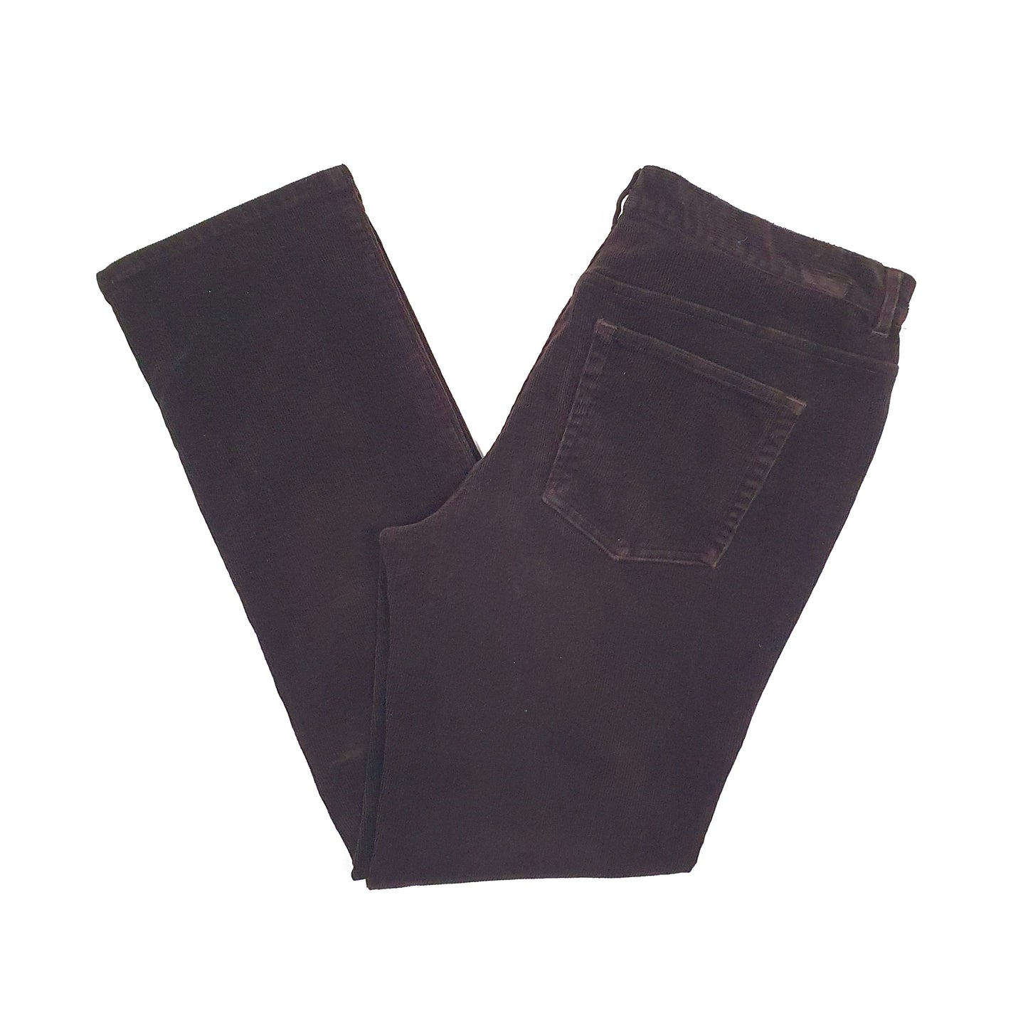 Womens Brown Chaps  Corduroy Trousers