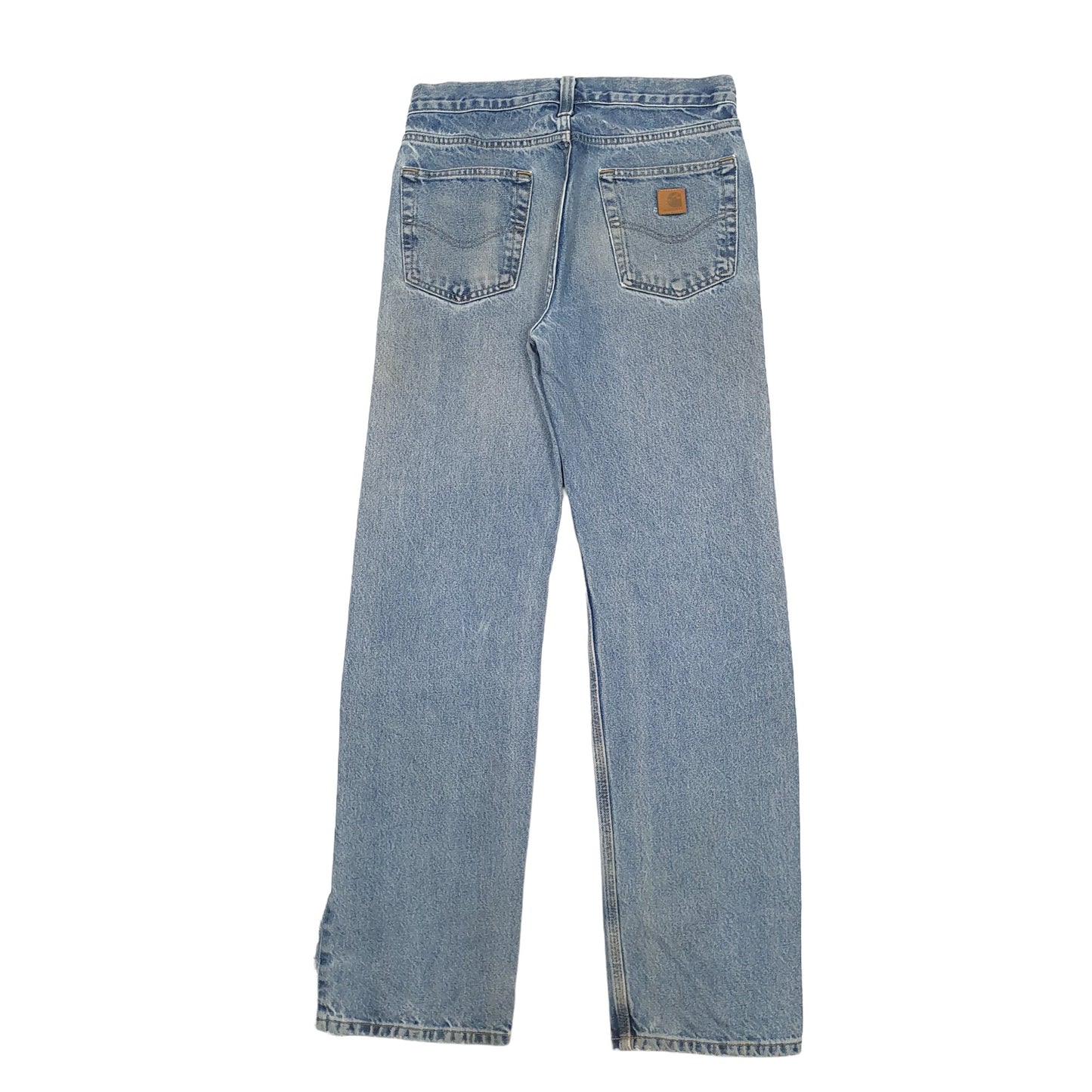 Mens Blue Carhartt B480 Carpenter JeansW30 L34