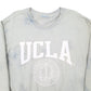 Mens Blue UCLA USA College Marble Crewneck Jumper