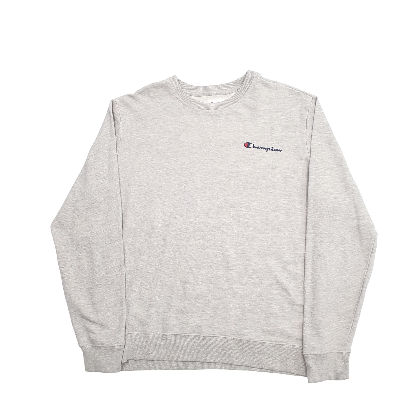 Mens Grey Champion  Crewneck Jumper