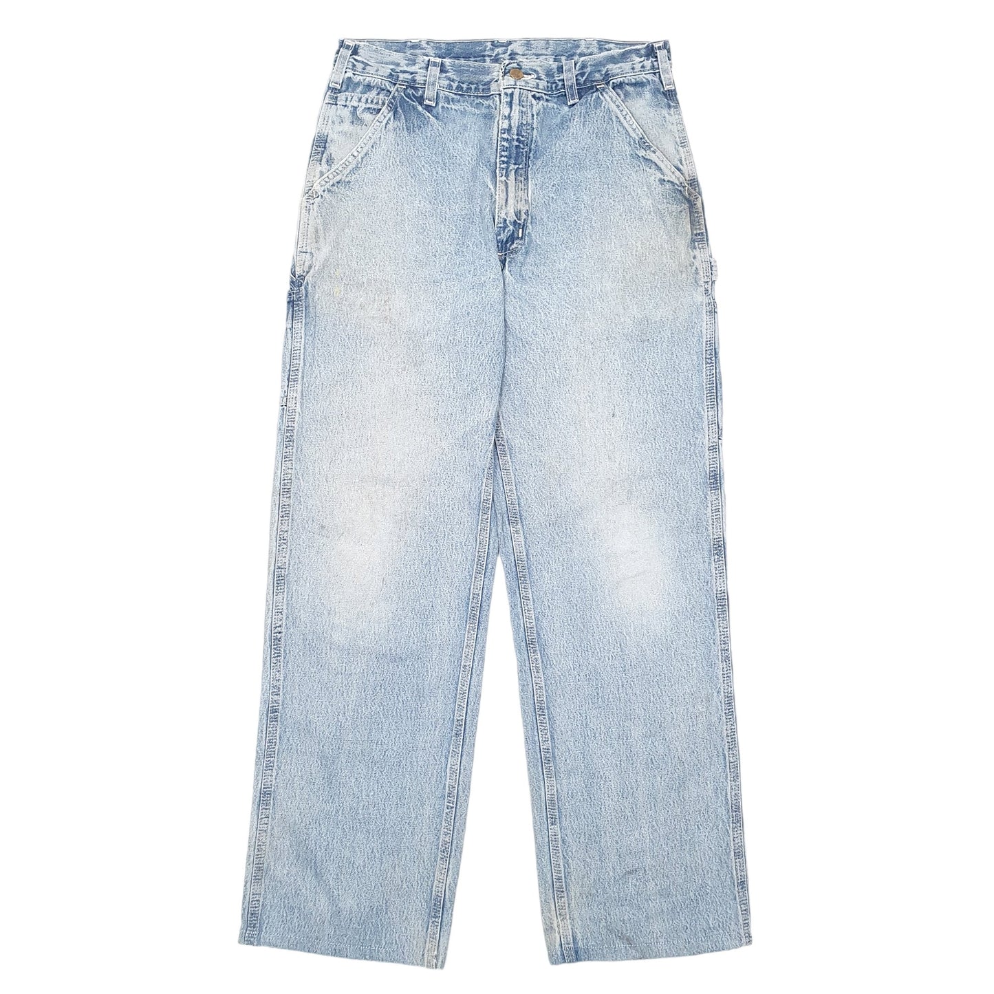 Mens Blue Carhartt Carpenter B13 JeansW32 L32